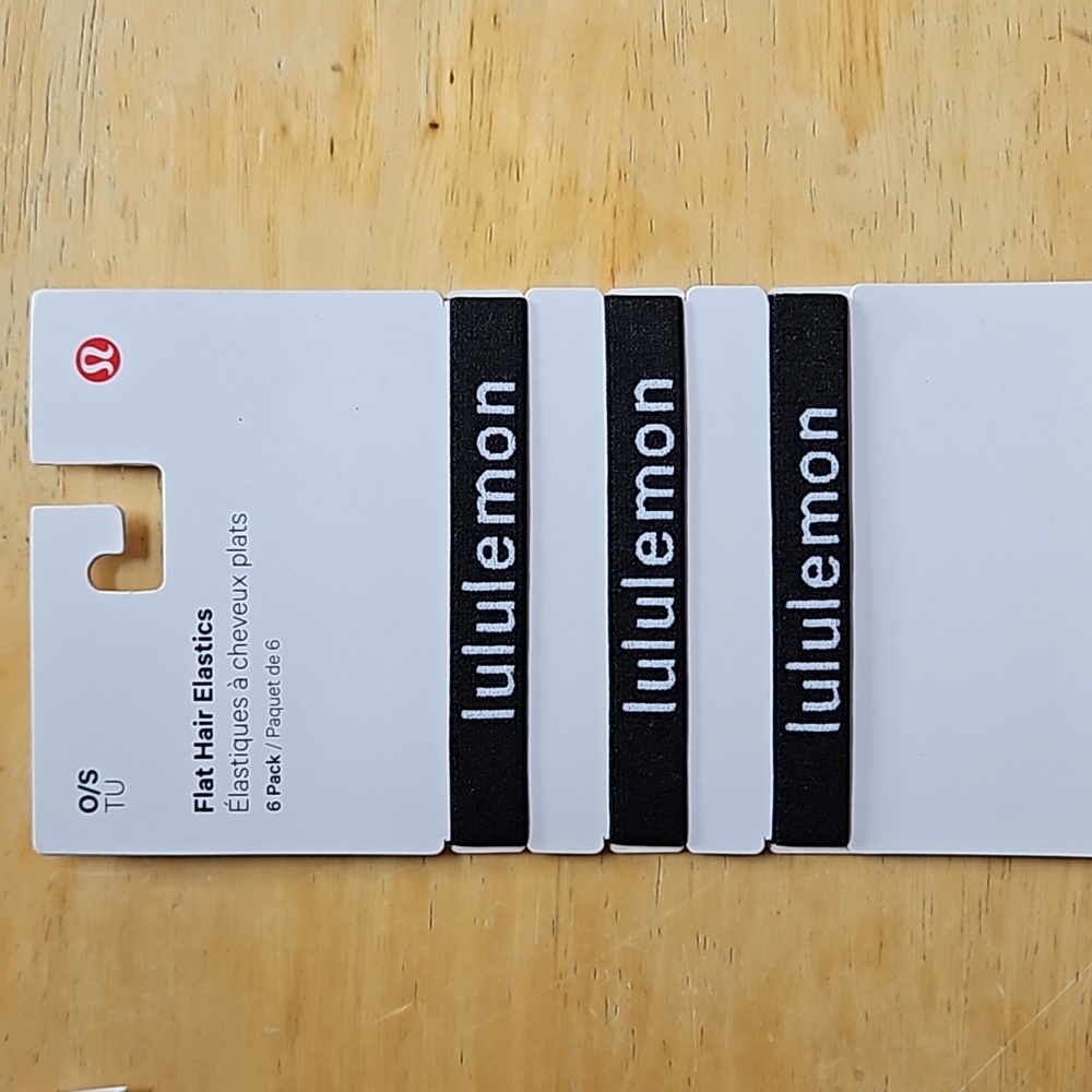 LULULEMON 6 HAIR TIES - Picture 3 of 9